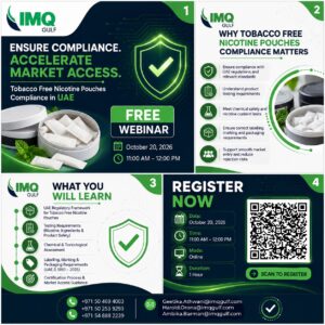 Tobacco Free Nicotine Pouches Compliance in UAE